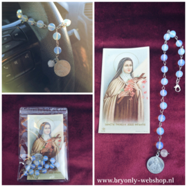 Vintage reisamulet: Heilige Theresia van Lisieux
