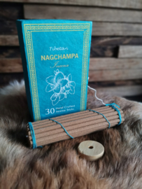 Tibetaanse Nagchampa wierook in een mooi opbergdoosje