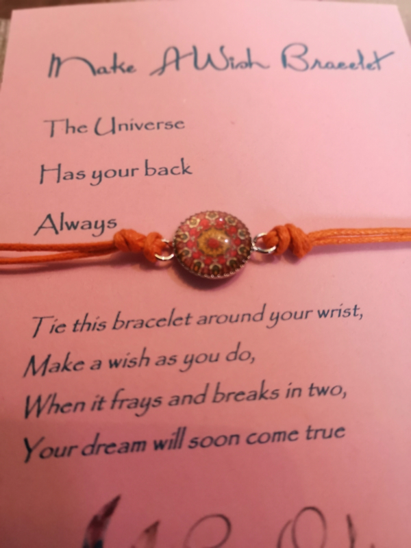 Verstelbare Make A Wish Bracelet Mandala | Universe