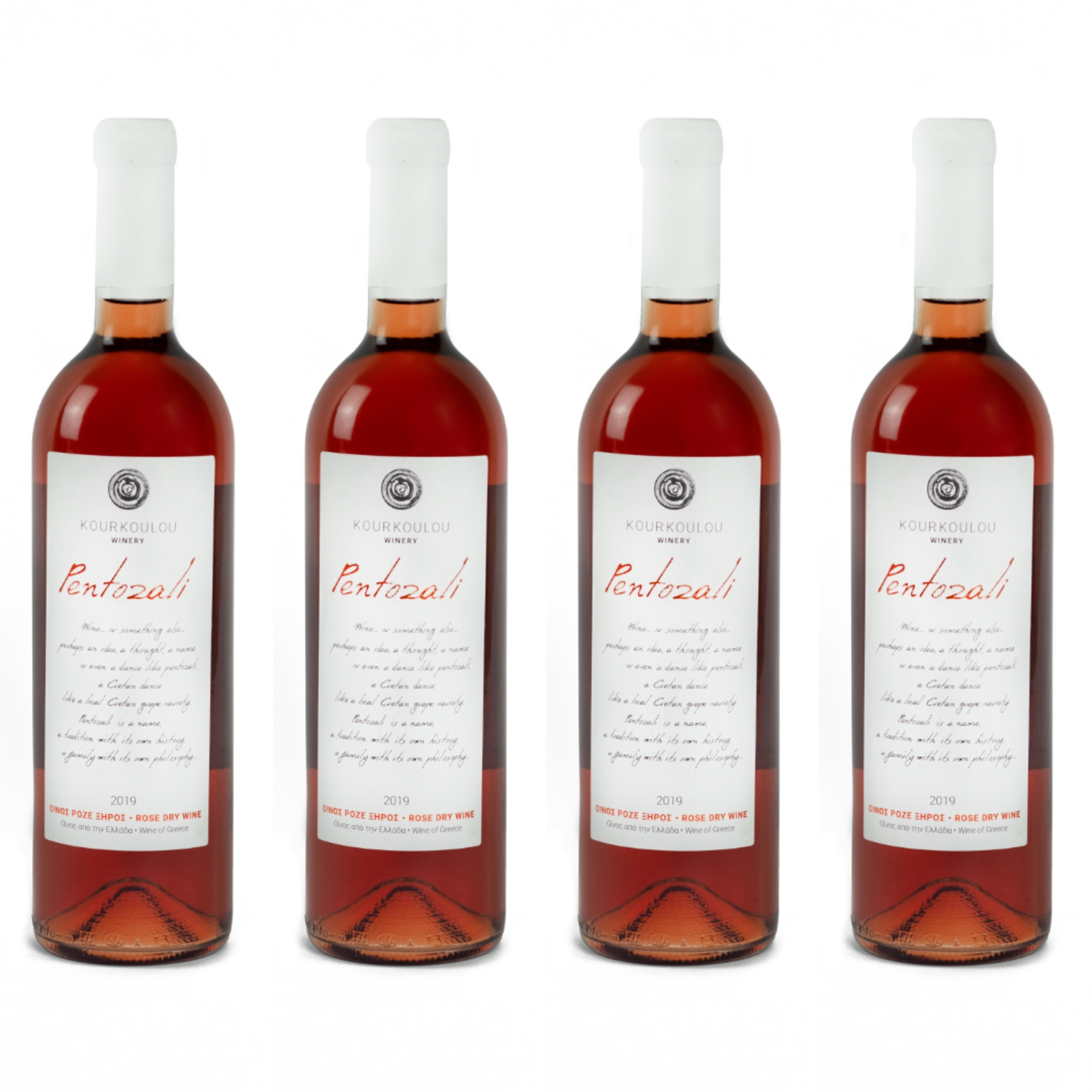 Pentozali  medium rose 6 x 750 ml met gratis verzending in Nederland House of Crete