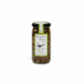 Olijfolie Extra Vierge 2 x 500 ml + pot olijven +  450 gram tijmhoning.