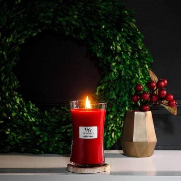 Woodwick Crimson Berries Large Candle