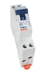 Gewiss GW90328 - automaat 1p+n b16 6ka 1-module breed