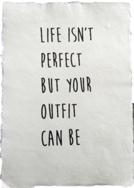 Poster A4 Life isn't perfect 4 st.
