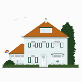 Huisportret  Apeldoorn - Prinsenlaan