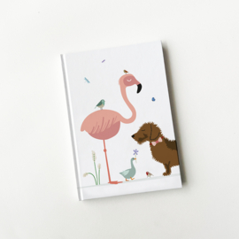 Notebook Teckel - Met vriendjes!