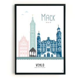 Geboorteposter Venlo - Mack