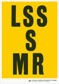 Poster LSS S MR - 50x70 cm