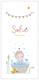 Geboortekaartje Lente / Zomer - Sofie