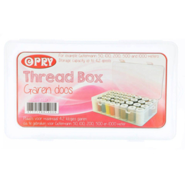 Opry opbergbox voor maximaal 42 klosjes garen