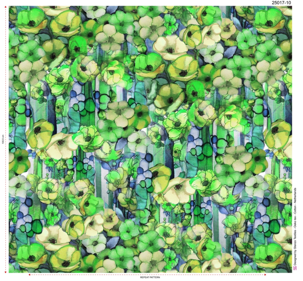 Stenzo 25017-10CV Bunch of flowers
