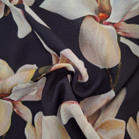 Crepe bloem blauw
