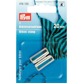 Prym bikini en ceintuursluiting 20 mm zilver