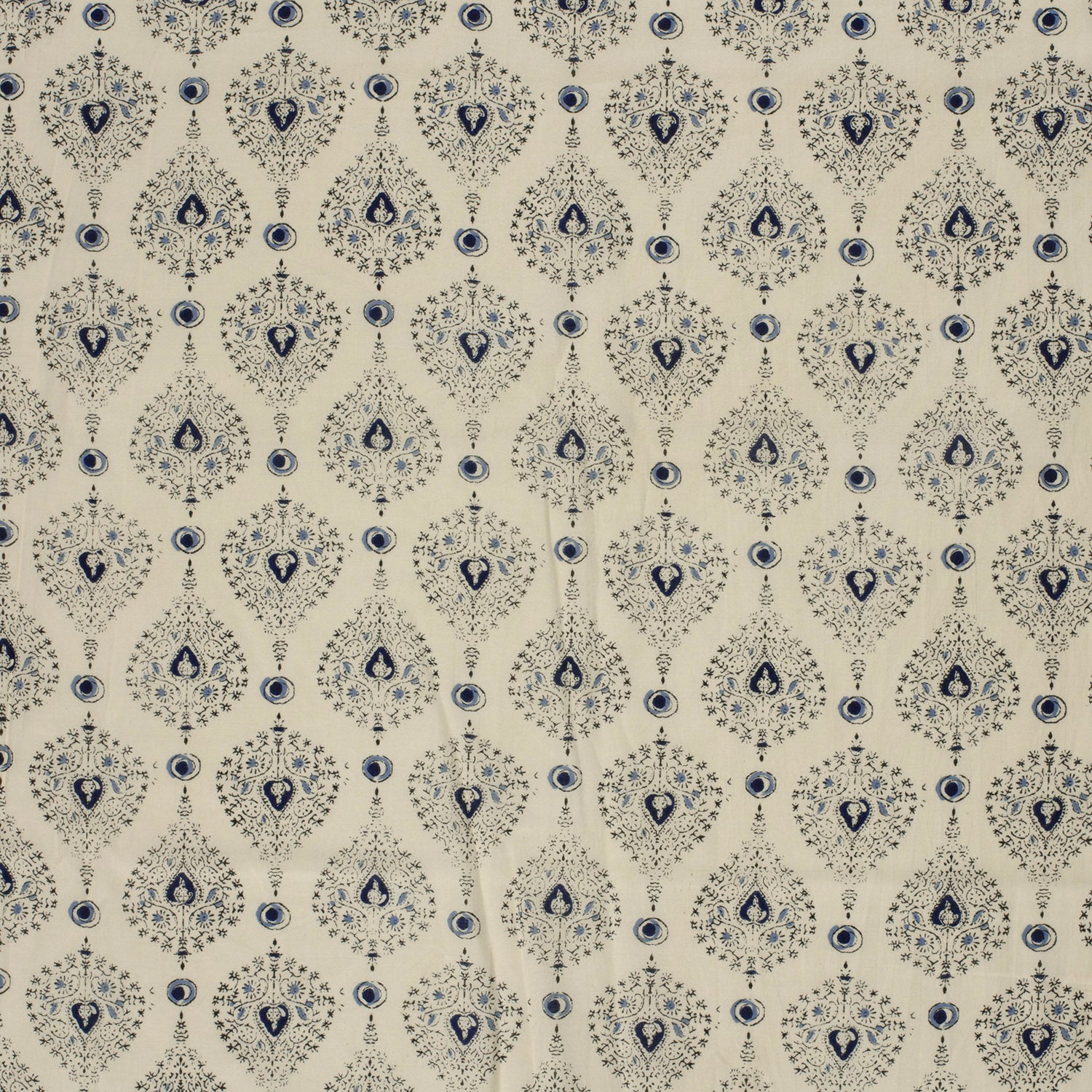 Nooteboom voile katoen abstract beige