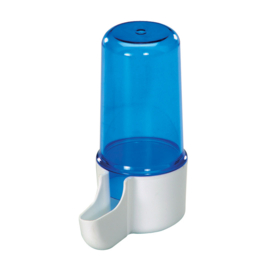 Fontein meta hoge voet blauw