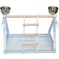 STRONG Speelstandaard Livia, Silvertone Wit
