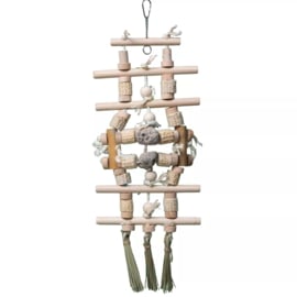 Quapas! Bird Toy Paradise L natural