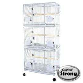 STRONG Birdcage Birdcage Myra, 3 floors, silvertone white