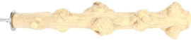 ZITSTOK JAVA L BRUIN - HOUT