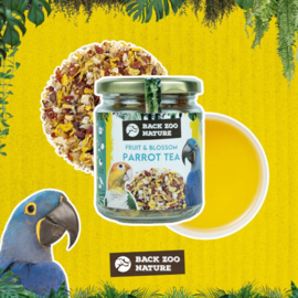 Back Zoo Nature Parrot Tea Fruit & Blossom