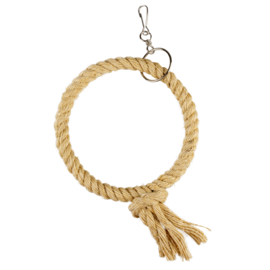 Ringtouw in sisal beige maat xs