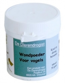 DIERENDROGIST WONDPOEDER VOOR VOGELS 50 GR