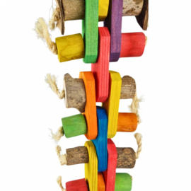 Back Zoo Nature Pepper Wood Slice Tower 35cm