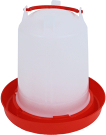 Drinkfontein bajonet/hangbaar plastic, 3 liter.
