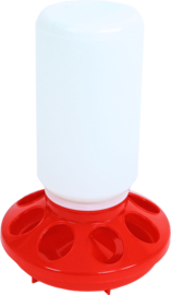 Plastic voerfontein kuiken, 1 kg.