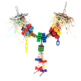 vogelspeelgoed charming chain Multi-color 34x27x4 cm