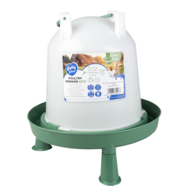 Drinkklok ECO schroef met handvat & pootjes Groen 7ltr