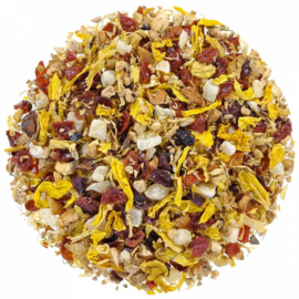 Back Zoo Nature Parrot Tea Fruit & Blossom