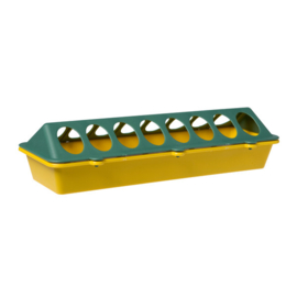 Kuikenvoerbak plastic Geel|Groen 30 cm