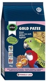 olux gold patee eivoer voor grote parkieten/papegaaien (1kg)