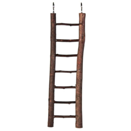 Houten Ladder schors 7 treden