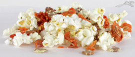 Kippenpopcorn met groenten