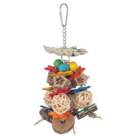 Wicker Ball Mobile Multi-color 29x10x10 cm