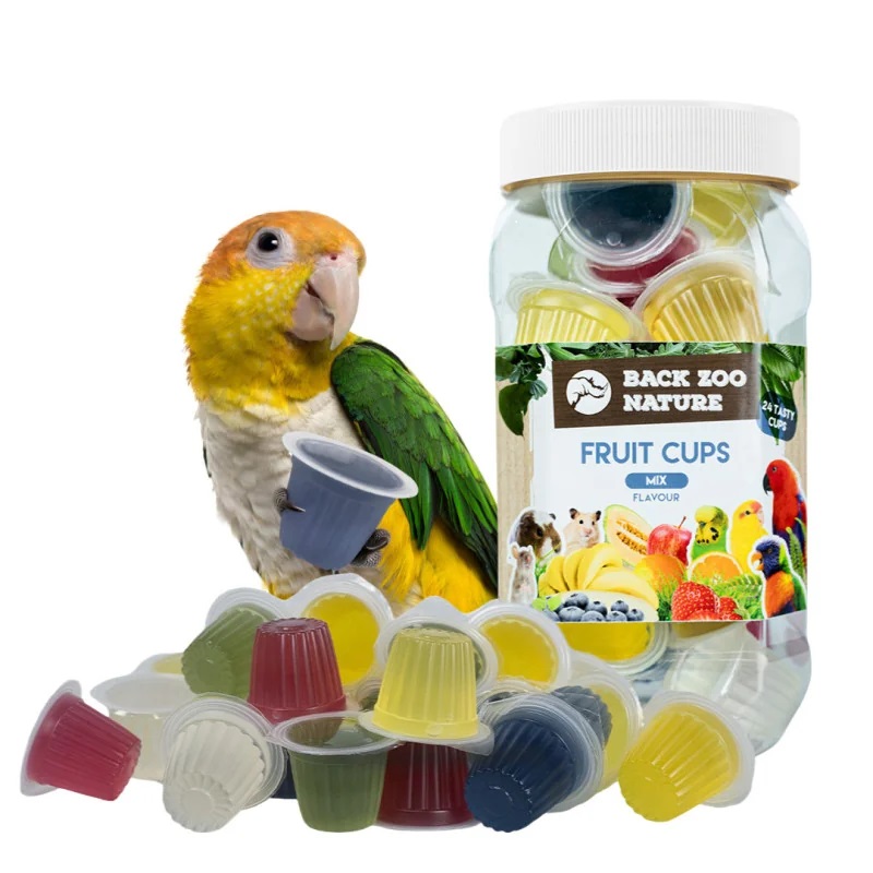 Back Zoo Nature Fruit Cups Mix 24 pcs