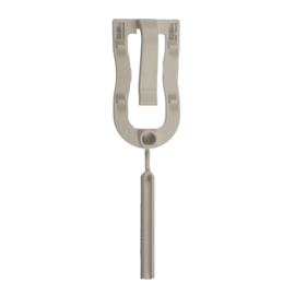 Sepiahouder met zitstok plastic