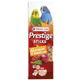 Sticks Kleine Parkieten met Groenten & Paardenbloem 60 g 2 s