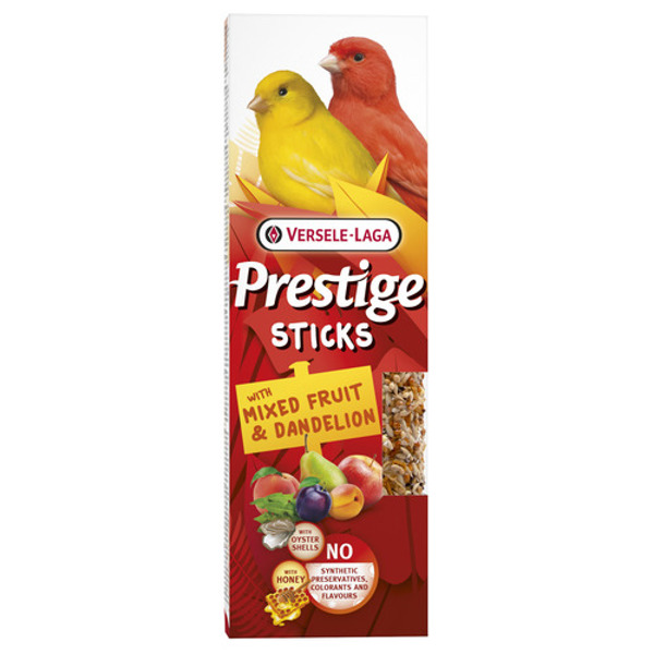 Sticks Kanaries 60 g 2 stuks Fruit|Paardenbloem