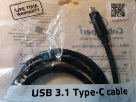 USB 3.1 Type C cable 1.5mtr