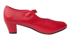 Spaanse schoenen rood