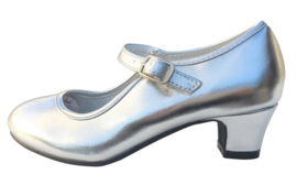 Flamenco schoenen zilver
