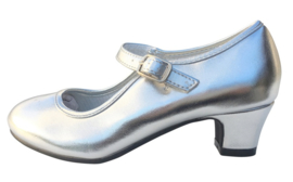 Flamenco Schuhe silber