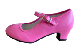 Spaanse schoenen roze fuchsia