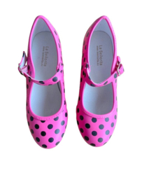 Flamenco shoes pink black