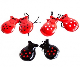 Spanish Castanets with dots (small)