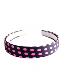 Flamenco haarband roze zwart