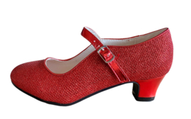 Scarpe famenco Glamour rosso